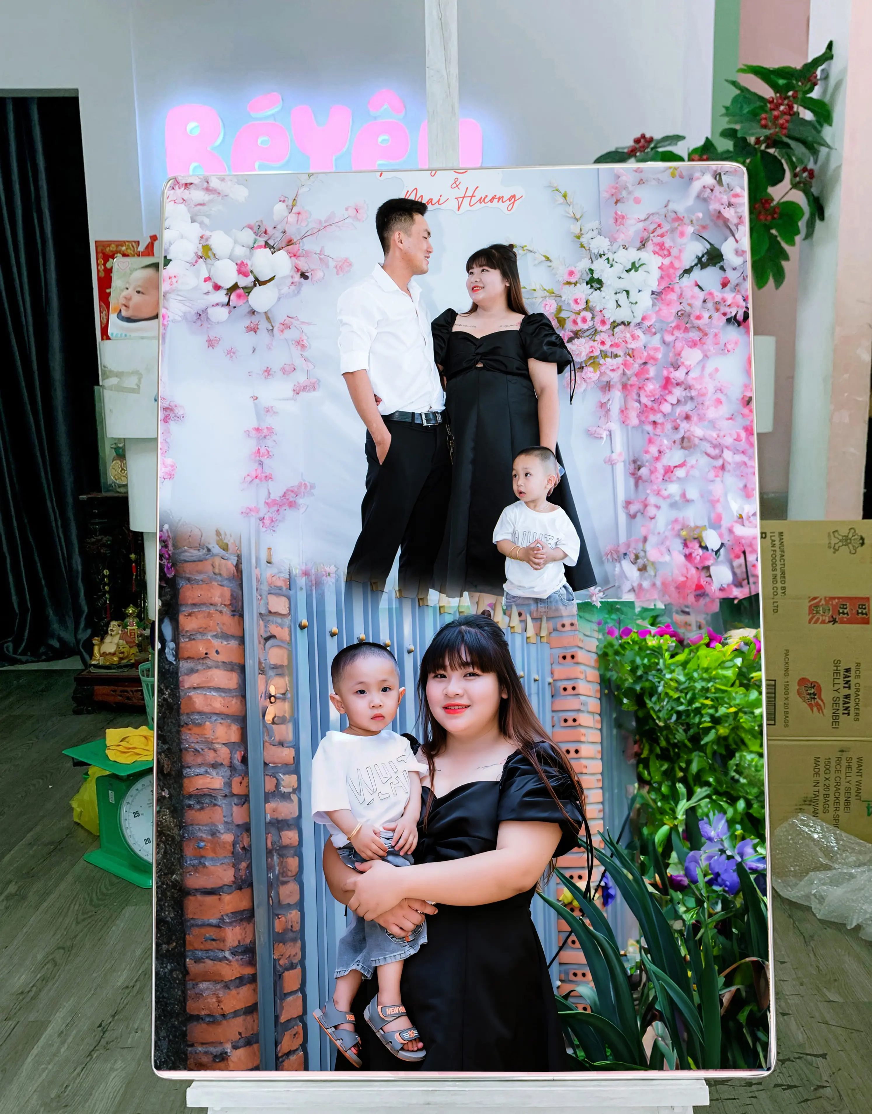 Khung Bo Viền ( Ghép Theo Yêu Cầu ) Decor Decor Phòng Trang Trí Nhà Khung Treo Tường tranh tráng gương cỡ lớn