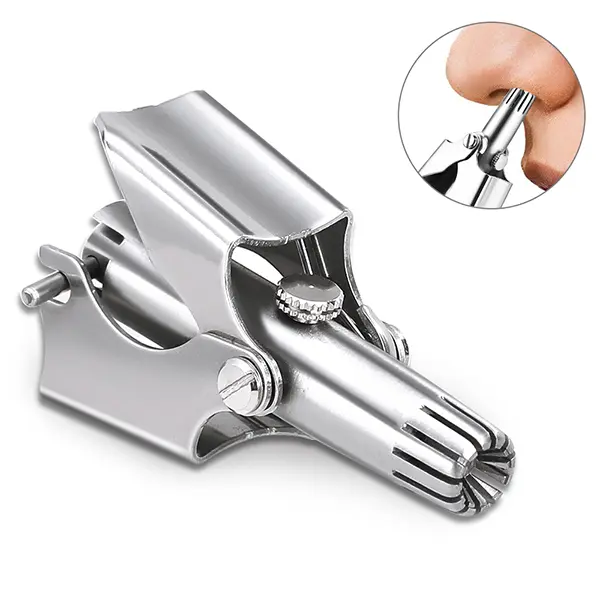 Dụng cụ cắt tỉa lông mũi bằng thép không gỉ cao cấp, máy tỉa lông mũi an toàn tiện lợi , bảo hành 12 tháng 6