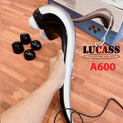 Máy massage cầm tay đầu đôi Lucass A600