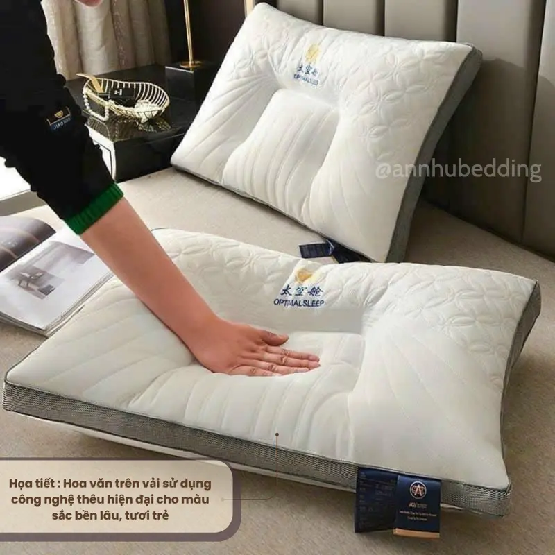 Gối Công Thái Học Kim Cương Kích Thước 48*74cm An Như Bedding 3