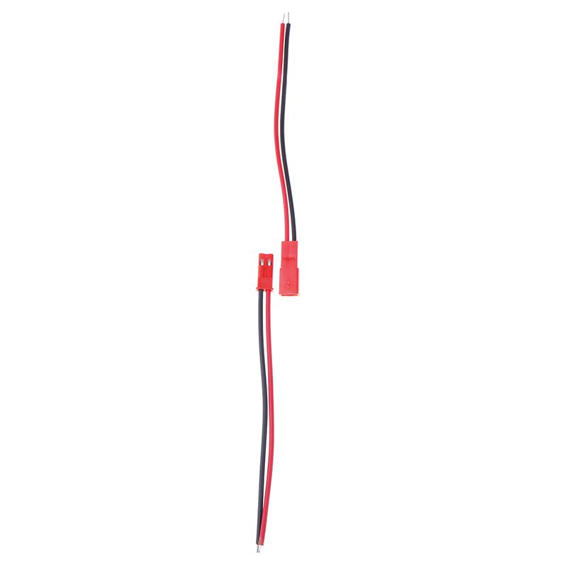 10 Cặp Đầu Nối 2 Chân, Cáp Cắm Jst Đực Và Cái, Dây 22 AWG Cho Pin Điều Khiển Từ Xa 2