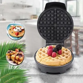 AIMI máy làm bánh waffle Máy nướng bánh mì, làm bánh sandwich, bánh quế, bánh quế đỏ tổ ong. 4