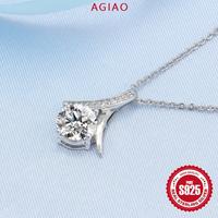 Gambar AGIAO Kalung Perak Zircon 5A Gantung Ekor Putri Duyung Yang Elegan Dan Sederhana - 2 karat dari A.GIAO.ID Kab. Gresik 4 Tokopedia