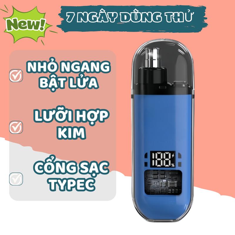 Máy cắt tỉa lông mũi điện mini KONKA, UK thuận tiện mang đi du lịch công tác 2