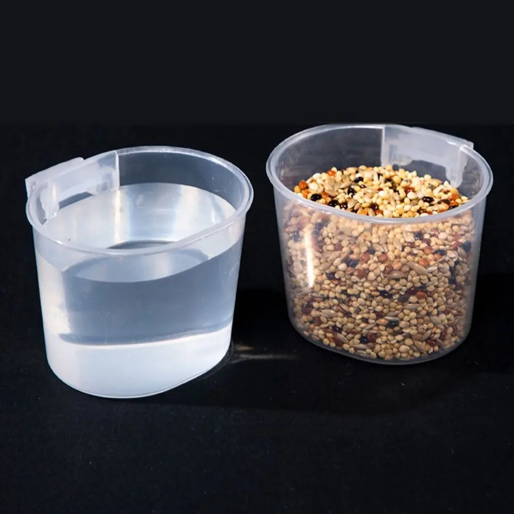 Bát Đựng Thức Cho Chim, Trong Suốt, Cốc Cho Chim Ăn, Dụng Cụ Uống Nước Treo, Dụng Cụ Cho Chim Ăn Nước, Chất Liệu Nhựa, Hộp Đựng Thức Cho Chim, Thích Hợp Cho Lồng Chim