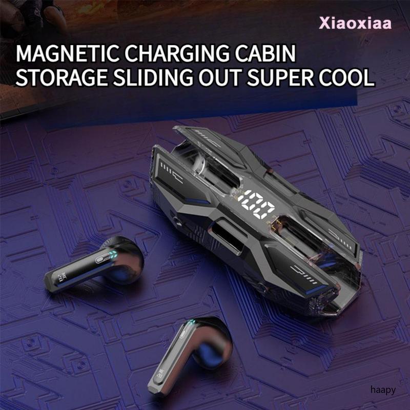 Product Introduction of New Mecha E-Sports Headset - High Quality, Clear Calls. Wireless Bluetooth Headset with Low Latency for Gaming. TWS Wireless Earphone with Bass and Handsfree Function.dsa 19