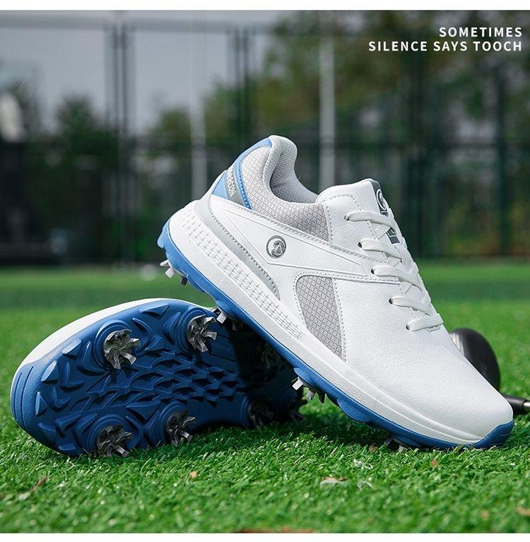 Product Introduction of Foreign Trade Wear-Resistant Men's Shoes Outdoor Leisure Sneaker Comfort Trend Breathable Men's Golf Shoe Shock Absorption Non-Slip Xz25057 11