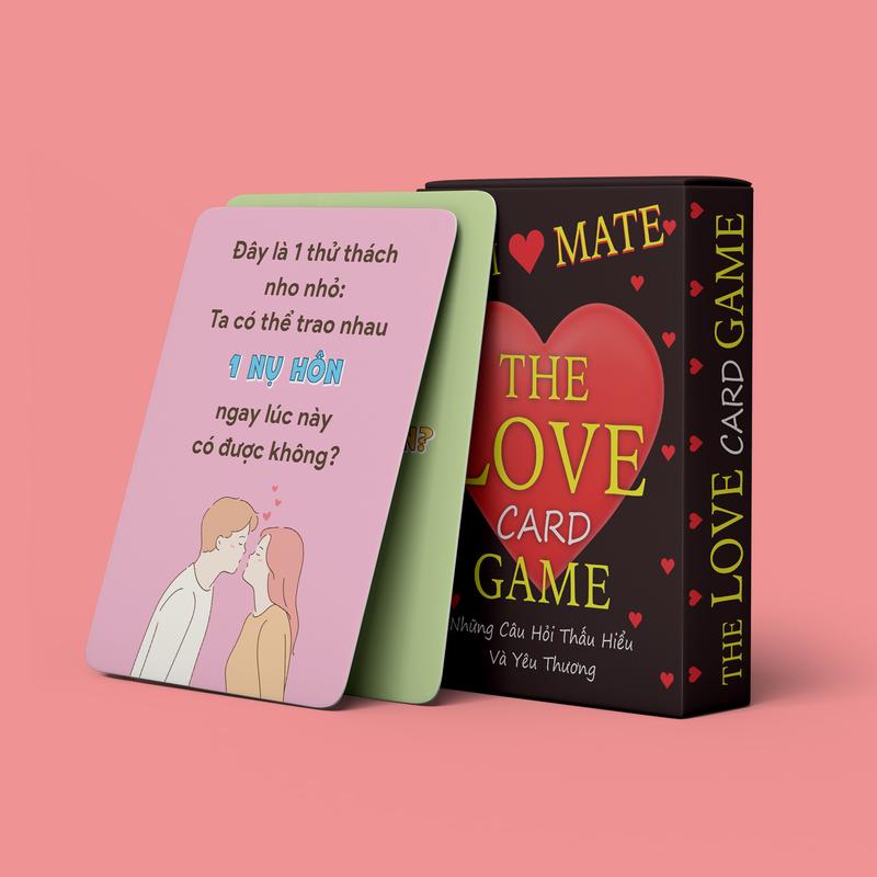Bộ Bài Tình Yêu Thấu Hiểu INTI MATE – Boardgame, Card Game Bởi TBVN Gắn Kết Thấu Hiểu Dành Cho Các Cặp Đôi Thẻ Bài