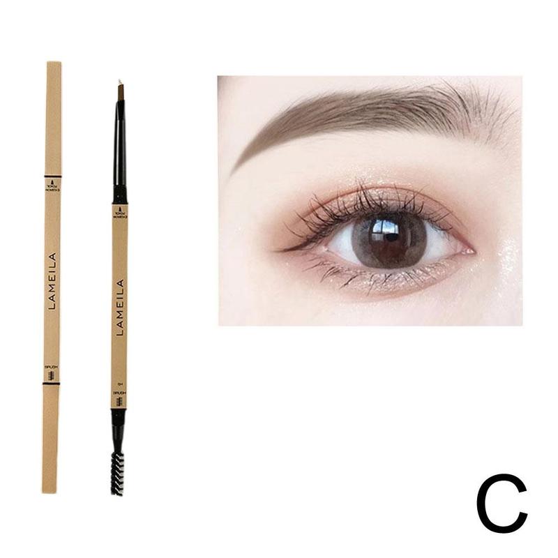 Product Introduction of Dual-ended Thin Eyebrow Pencil Waterproof & Sweatproof Natural Eyebrow Pencil 39