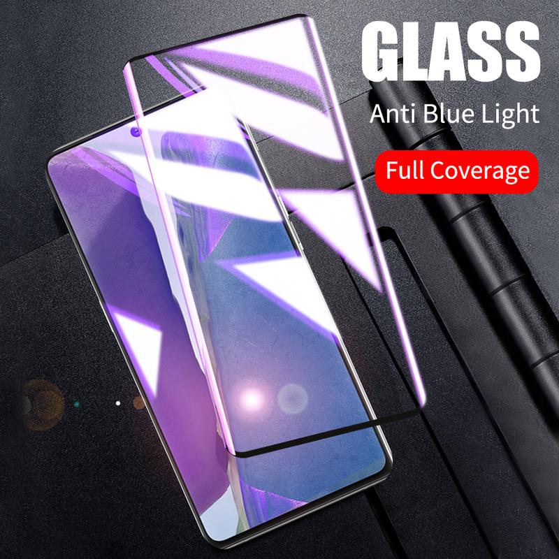 Samsung Galaxy S24, S23, S22, S21, S20, Note 20, Ultra S8, S9, S10 Plus, Note 10 Lite, 8, 9, Che phủ toàn bộ, Chống Xanh Biển tia, Bảo vệ màn hình kính cường lực