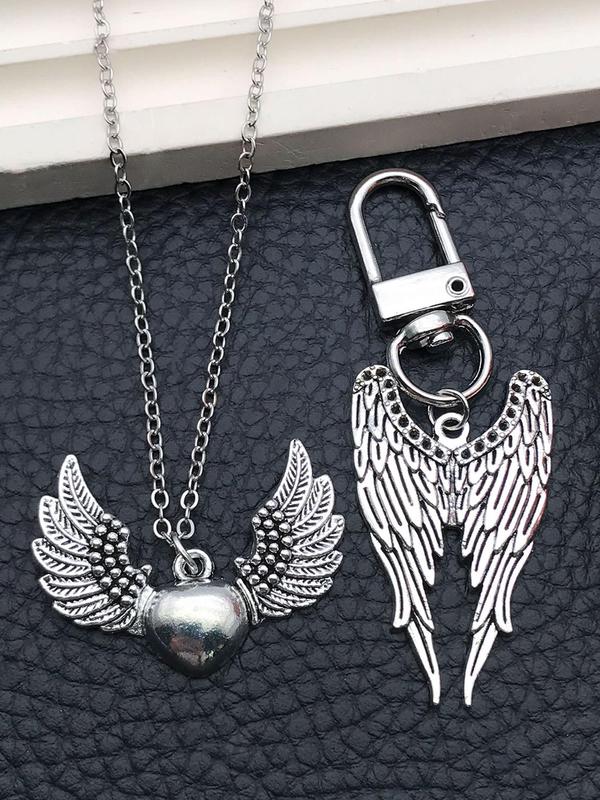Mixed Style Angel Wing Design Pendant, Fashionable Jewelry Accessories for Bracelet & Necklace & Earrings Making, DIY Jewelry Making Accessories 6