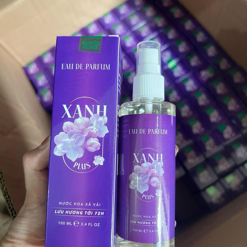  Nước hoa xả vải khô Xanh Plus lưu hương 72h 