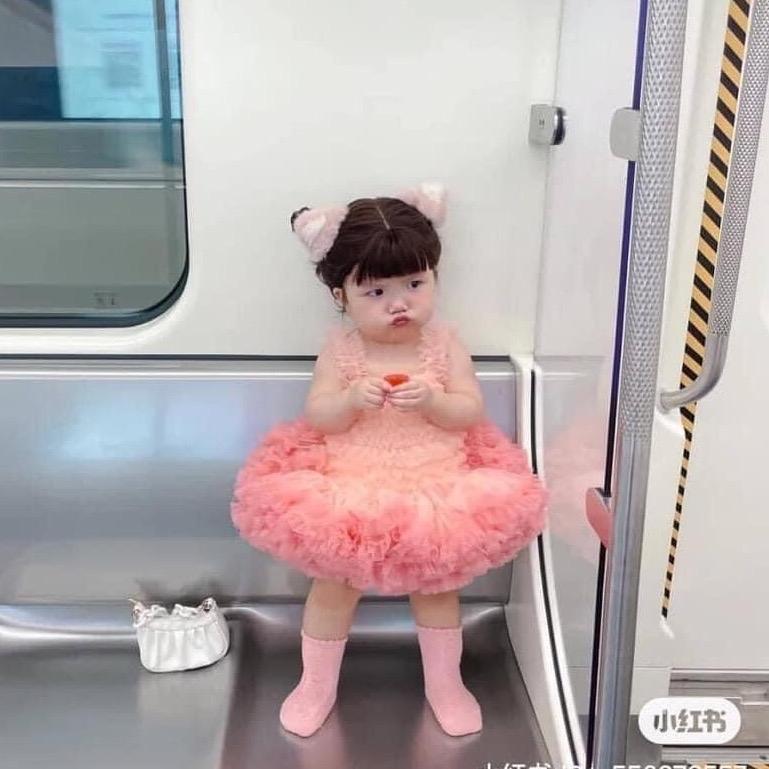 <TẶNG PHỤ KIỆN> Váy công chúa bale bồng xoè đáng yêu cho bé gái