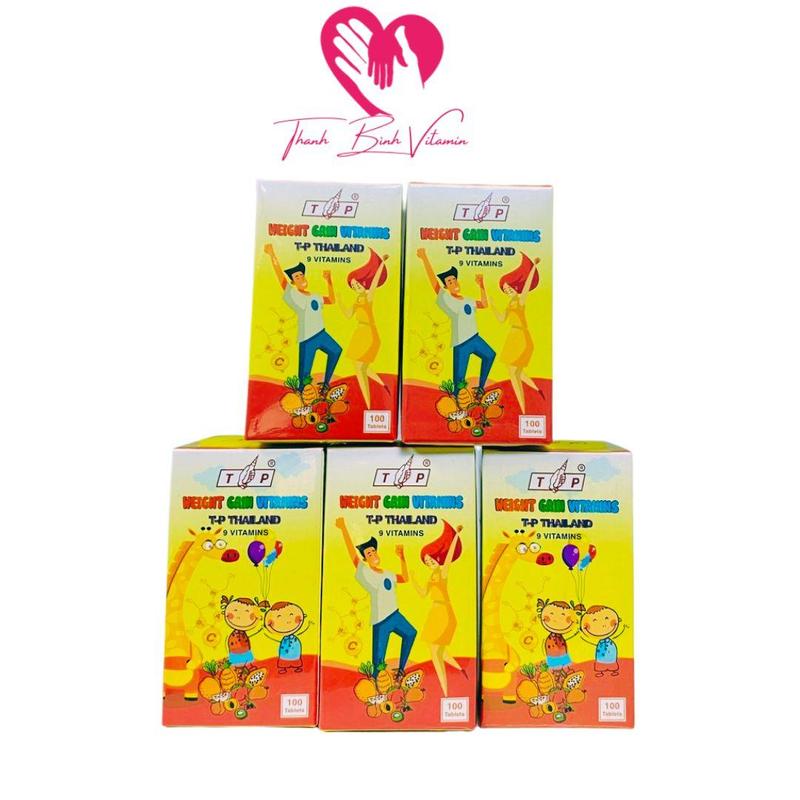Sỉ 5 hộp 9 Vitamin TP Thái Lan 100 viên