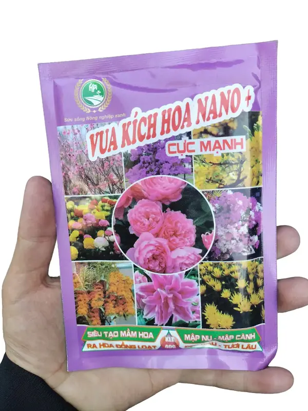 Vua kích hoa nano Cục mạnh tạo mầm hoa , mập nụ , mập cành , ra hoa đồng đều 0
