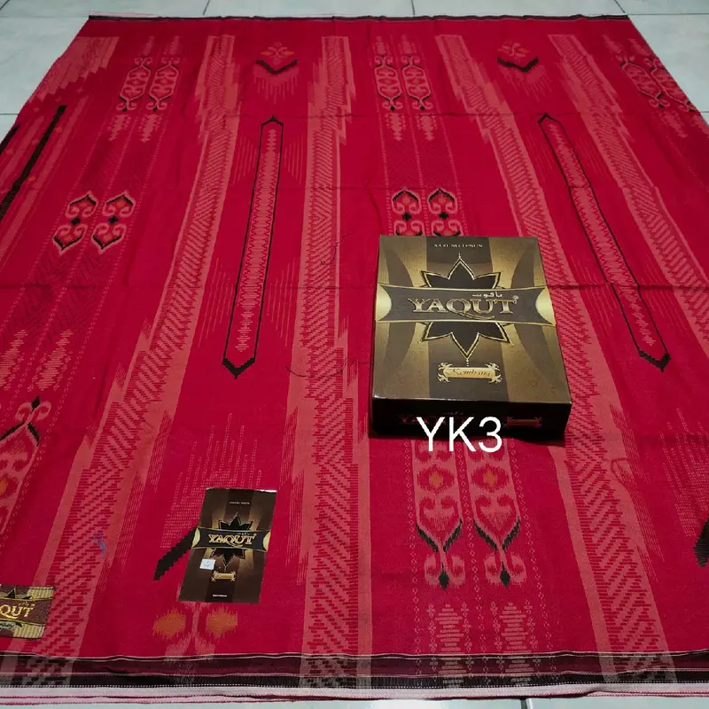 SARUNG YAQUT MOTIF KEMBANG TERBARU Dewasa 2