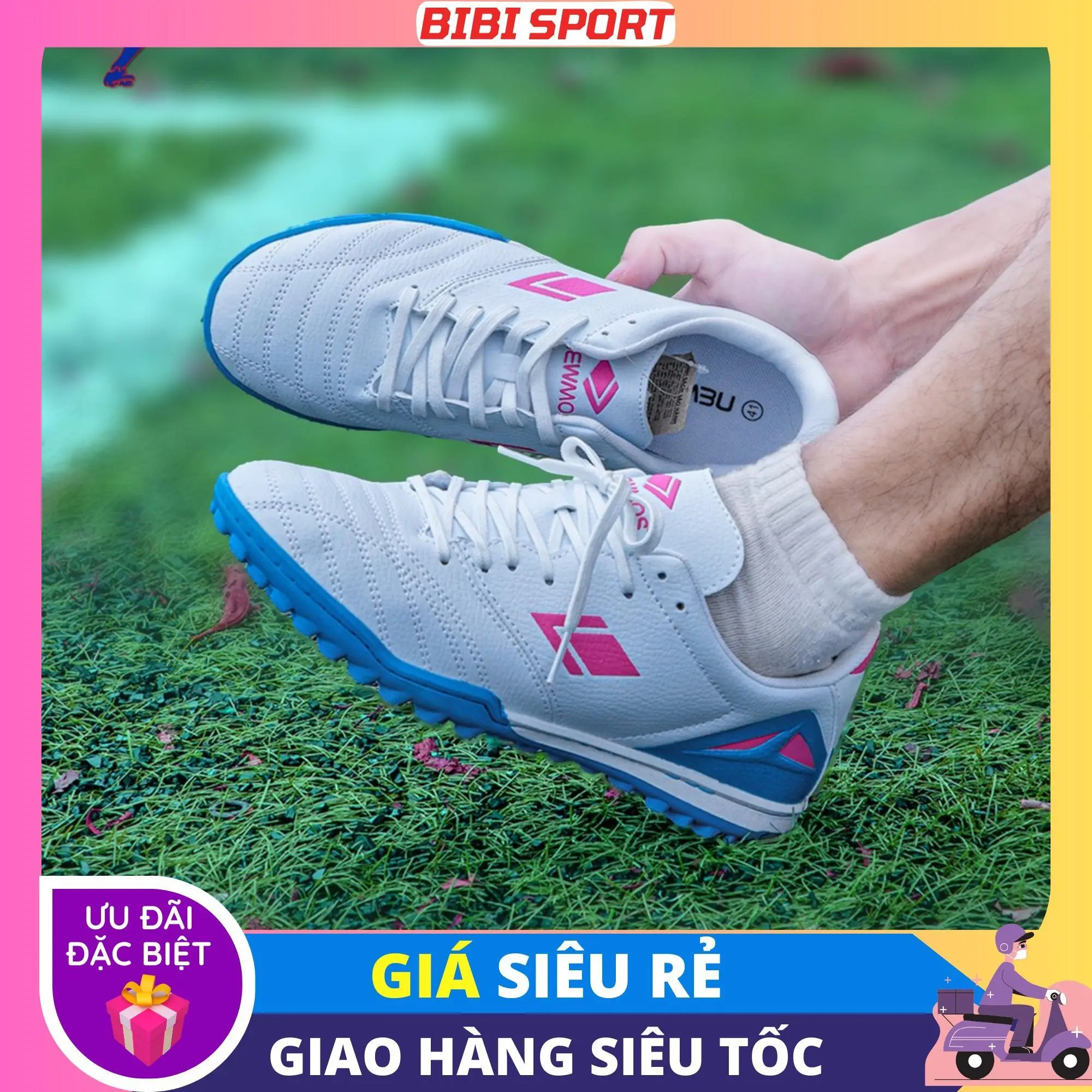 [DEAL HỜI] Giày Đá Bóng NEWMOS NEO 4 PRO - Đế AirZoom, Đã khâu Full Đế, Bảo Hành 3 Tháng