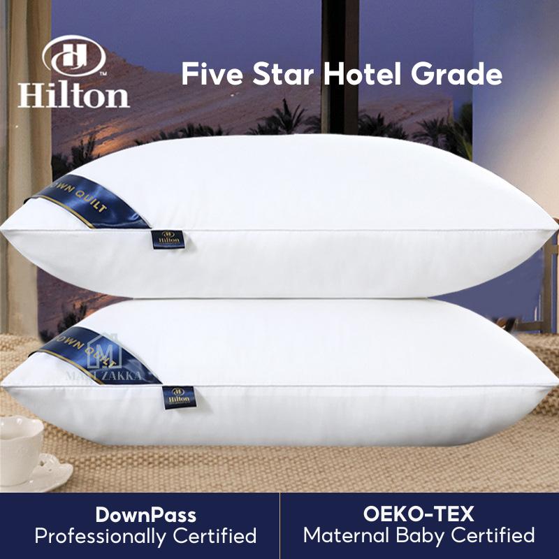 Ready Stock CHEAPEST Five Star Hilton Hotel Grade Pillow Premium ...
