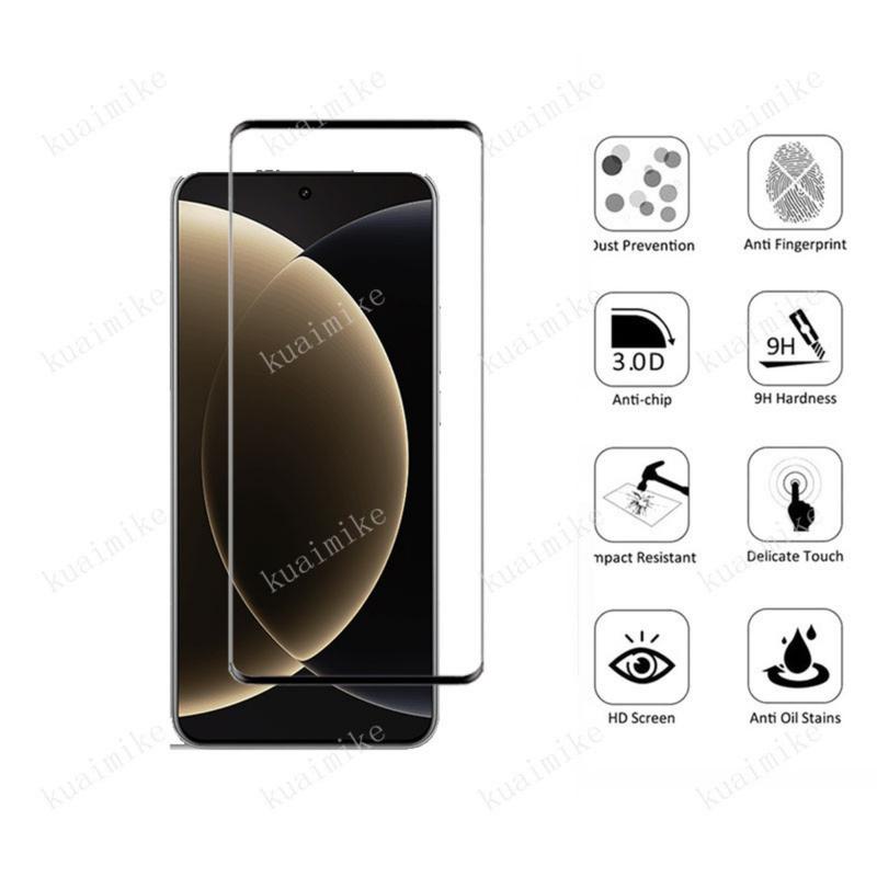 Product Introduction of Tempered Glass Compatible for Xiaomi 15 Ultra 14 13 12 Pro 12s Ultra 12T 13T 14T Pro 2 in 1 Full Cover Camera Lens Glass Screen Protector Glass Film 1