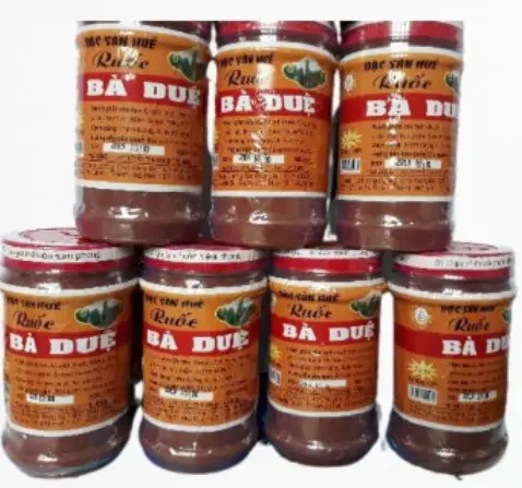 Combo 4 Hủ Mắm ruốc nấu bún bò Bà Duệ 400g - Đặc sản Huế Nước Sốt Gia Vị