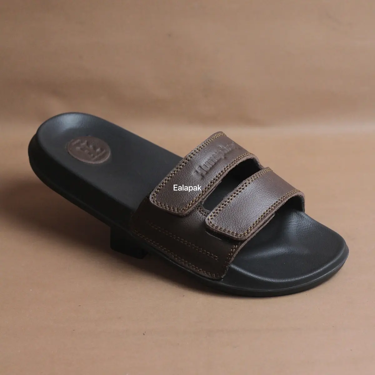 SANDAL KULIT ASLI GARUT / SANDAL SLIP ON PRIA / SANDAL Sendal Coklat
