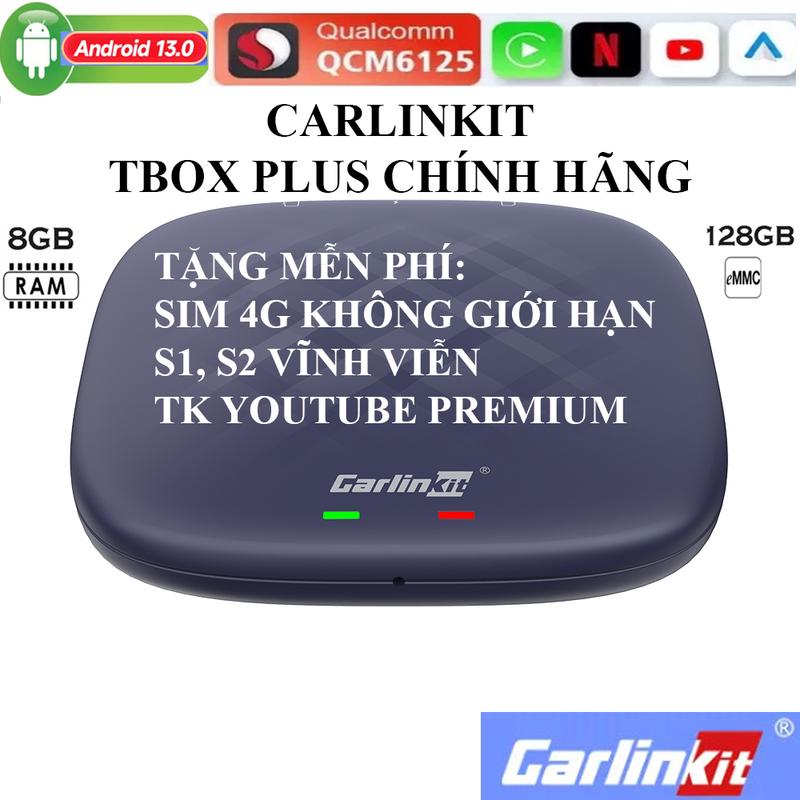  Carplay Android Box ô tô xe hơi Carlinkit TBOX PLUS Android 13 tặng Vietmap S2 