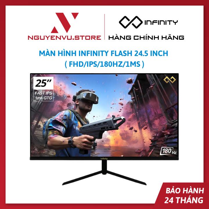 Màn Hình Gaming Infinity Flash 24.5 inch ( FHD/IPS/180Hz/1ms ) - Hàng Chính Hãng