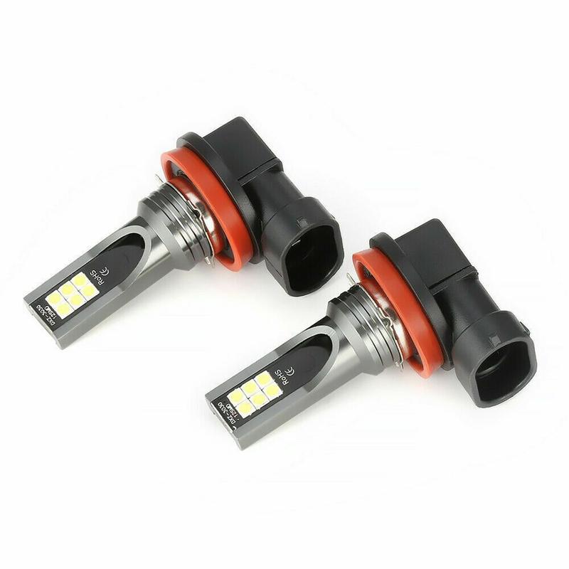 Bộ đèn pha LED H11, 2 cái, 110W, 20000LM, Bóng đèn, 6000K, Thích hợp để lái xe, có tính năng đèn DRL 8