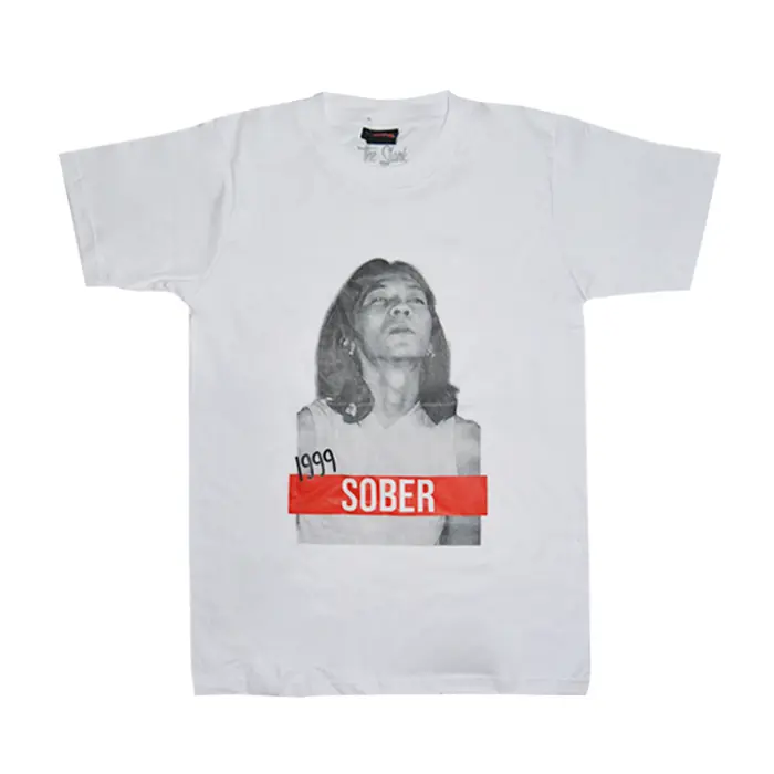 T-shirt Sober 99 White Slank 0