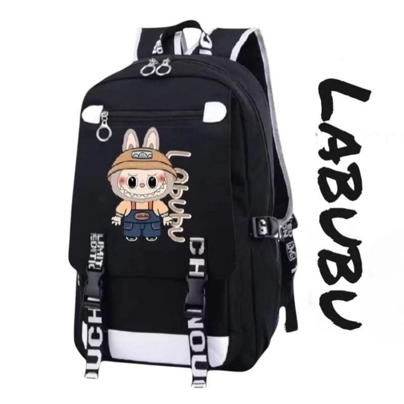 Product Introduction of ADN STORE - TAS SEKOLAH ANAK SD PAUD TK KARAKTER LABUBU TAS RANSEL SEKOLAH ANAK LAKI LAKI PEREMPUAN TAS LABUBU FASHION FREE JAM LED MY BOTTLE BANYAK BONUSNYA 17