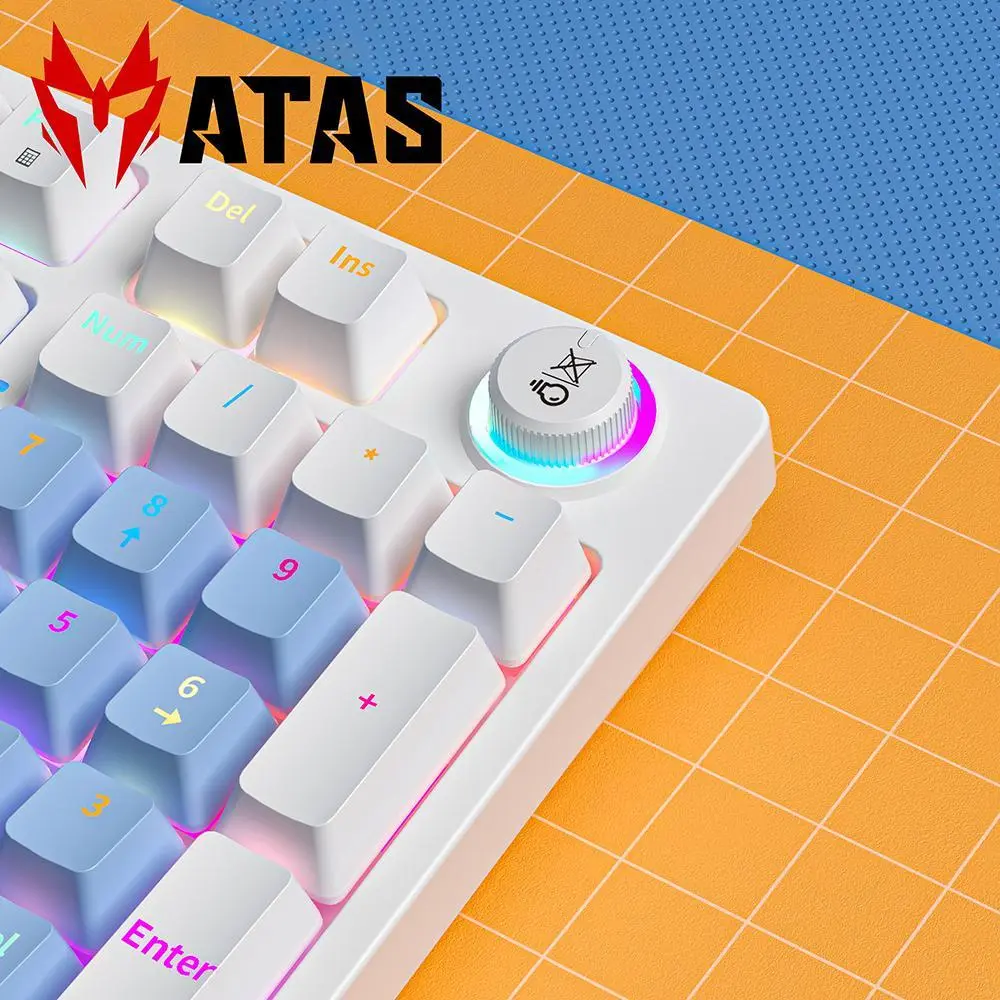 Bàn phím cơ ATAS ZA981 V3 98 Key - Hotswap - Red swtich - LED 9 chế độ - Kết nối Type-C | BigBuy360 - bigbuy360.vn Bàn phím cơ ATAS ZA981 V3 98 Key - Hotswap - Red swtich - LED 9 chế độ - Kết nối Type-C | BigBuy360 - bigbuy360.vn