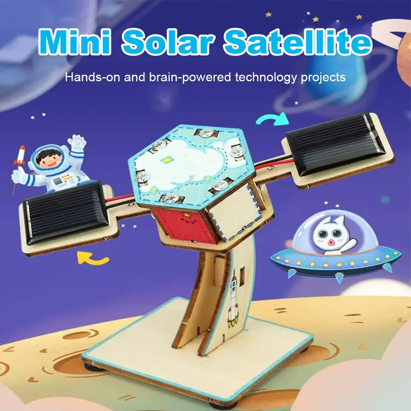 Mini Solar Satellite Technology Production Small Invention Science ...