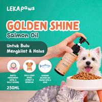 Gambar LEKA Paws Golden Shine Salmon Oil Kucing Anjing Anabul Fish Oil Omega Kulit Sehat Bulu Lebat 250 ml - Golden Shine 250ml dari LEKAPaws Kota Administrasi Jakarta Barat 1 Tokopedia