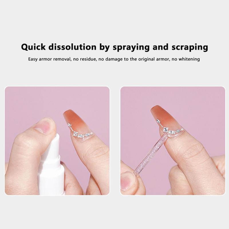 Product Introduction of 60ml Spray Type Nail UV Gel Polish Burst Magic Remove Gel Liquid Surface Layer Acrylic Clean Degreaser For nails Surface Clean 22