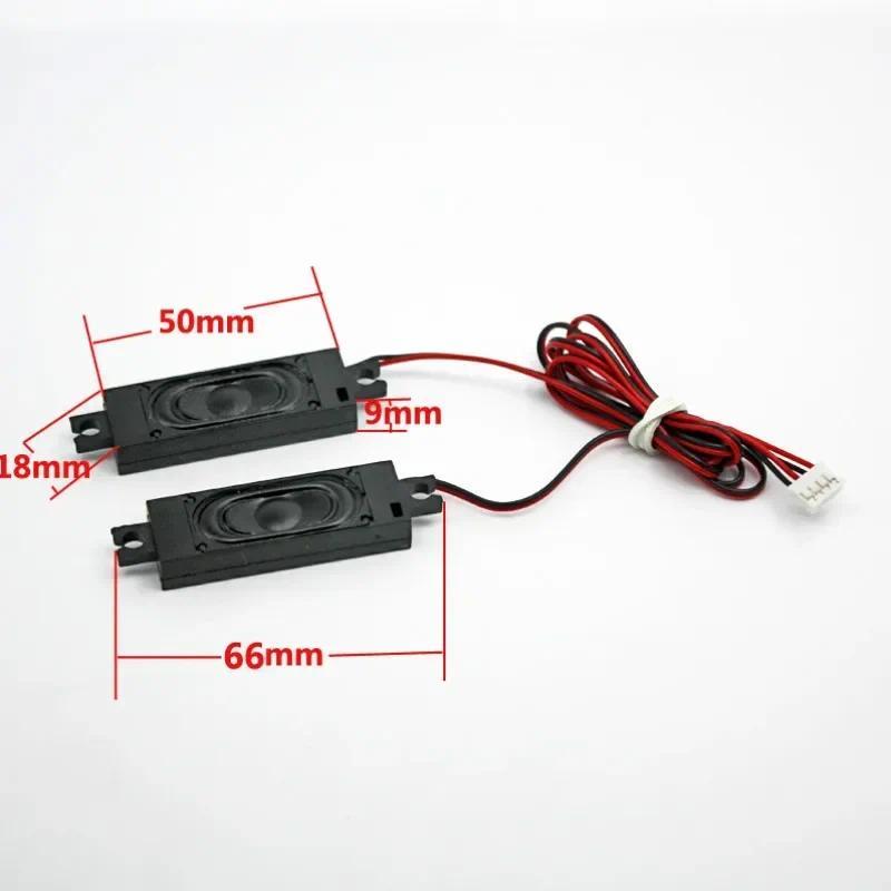 SOTAMIA 2Pcs Mini Speaker 8 Ohm 2W Audio Loudspeaker DIY Advertising Machine TV Speaker PC Computer Smart Home Loudspeaker Smartphone 4