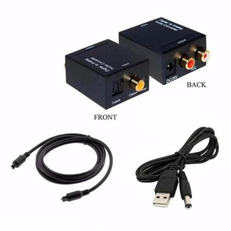 ALX Bộ Chuyển Đổi Tín Hiệu Toslink Kỹ Thuật Số Quang Đồng Trục USB Sang Âm…