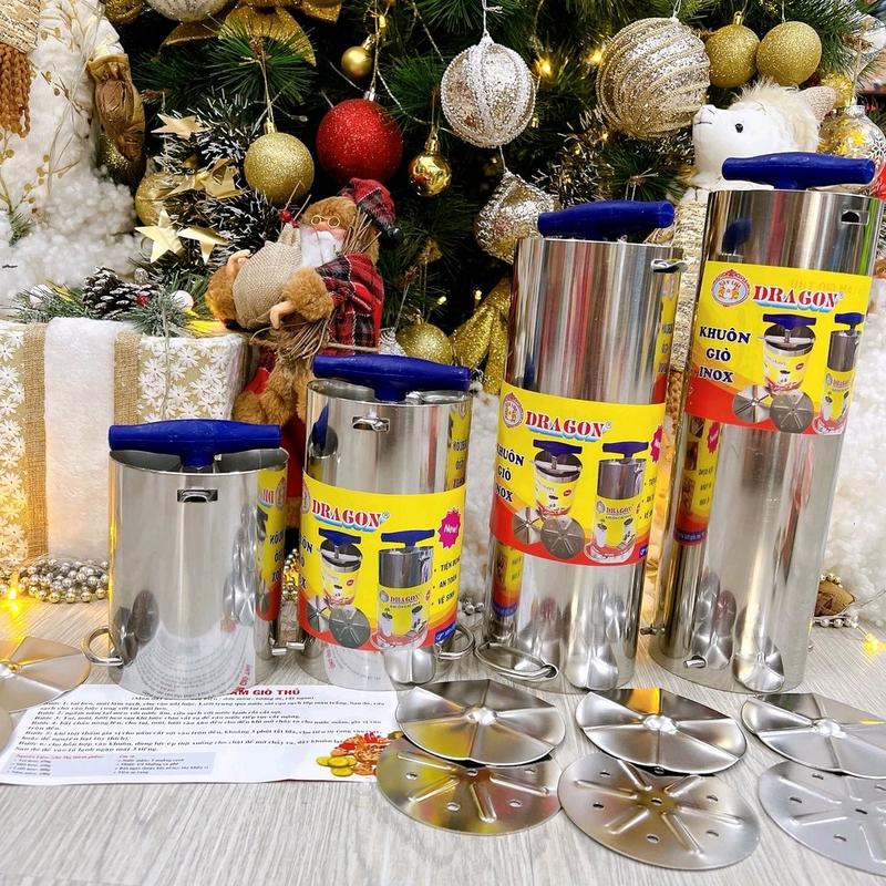 Khuôn inox làm giò thủ - khuôn làm giò chả