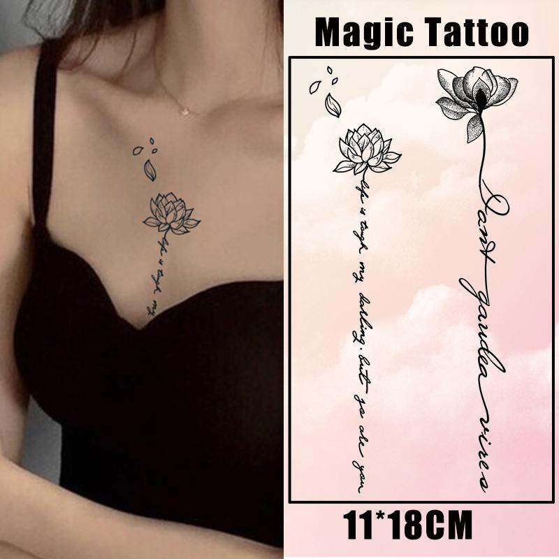 Hình Xăm Dán Tạm Thời Không Thấm Nước Lâu Trôi 15 Ngày Hình Xăm Giả Thời Trang Tối Giản