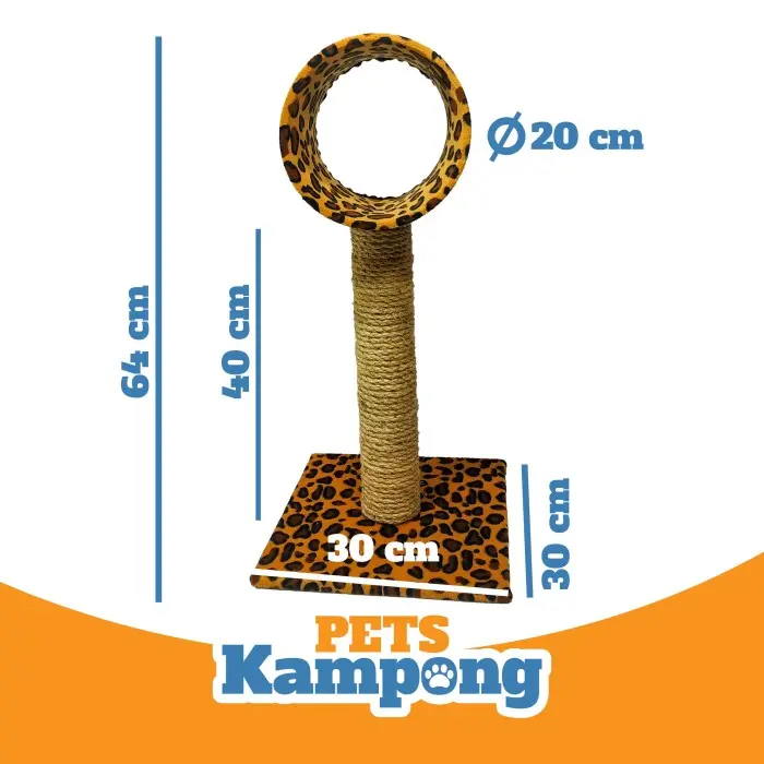 Garukan kucing mainan rumah Tree scratch post 1