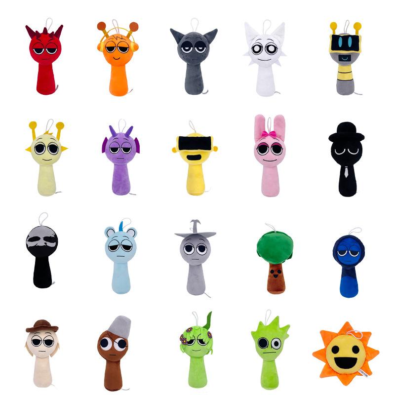 Búp Bê Nhồi Bông Sprunki, Dễ Thương, Quà Tặng Cho Bạn Gái, Đồ Chơi Xoa Dịu Cho Bé, Trang Trí Nhà Cửa, Thiết Bị Trò Chơi Thú Bông Thú Nhồi Bông Toy Voi Phát Nhạc