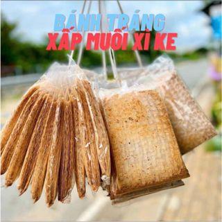 combo 10 bịch Bánh tráng xì ke lắc muối nhuyễn siêu cay Tây Ninh Snack Thức Ăn Ăn Vặt Snack Thức Ăn Food