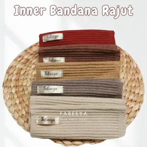 Fabeeya - Inner Bandana Rajut Premium Ciput Rajut Anti Pusing