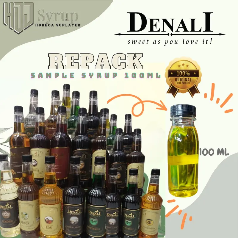 Denali syrup sample 100ml  Repack All Variant 100% Original 0