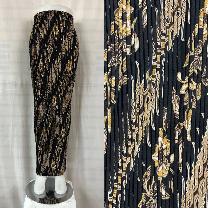 Rok Batik Jumbo Bisa Pake Karet Keliling / Bawahan Kebaya Modern Terbaru 2024Wanita Panjang Katun Dewasa Motif Hitam Kotak Baju