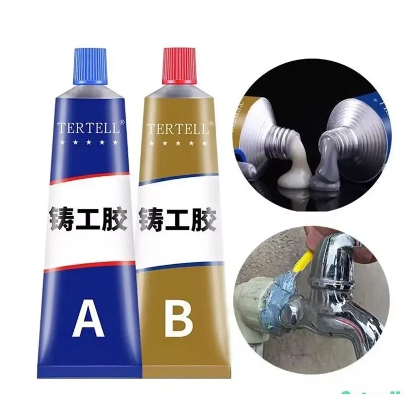 TERTELL Lem Besi AB Lem 20Gr Caster Glue Epoxy Metal Repairing Adhesive ...