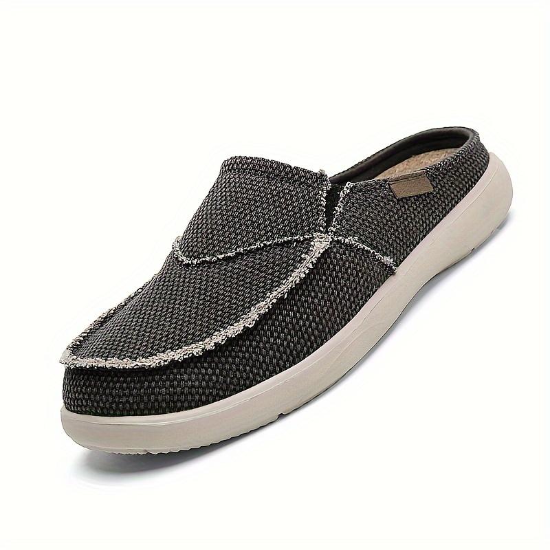 Ladies Casual Fashion Oversized Mule Slipper Shoes - Lightweight, Flat Soles, Upper, EVA Outsole & Insole, Plain Pattern, Suitable for All Seasons 7