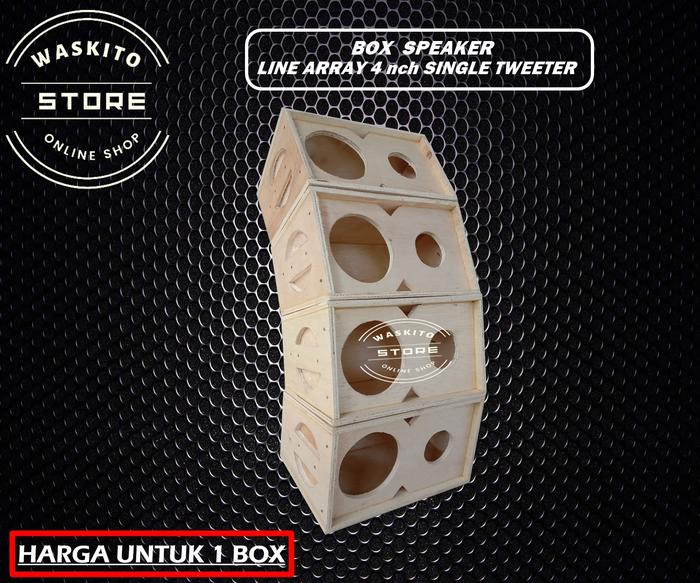 Jual Box Speaker 4 inch Line Array Single plus Tweeter - Kab. Nganjuk ...