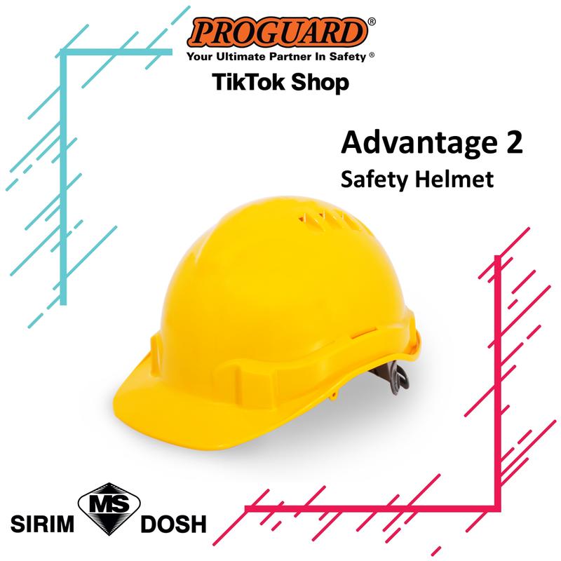 Proguard Advantage 2 Safety Helmet - TikTok Shop Malaysia