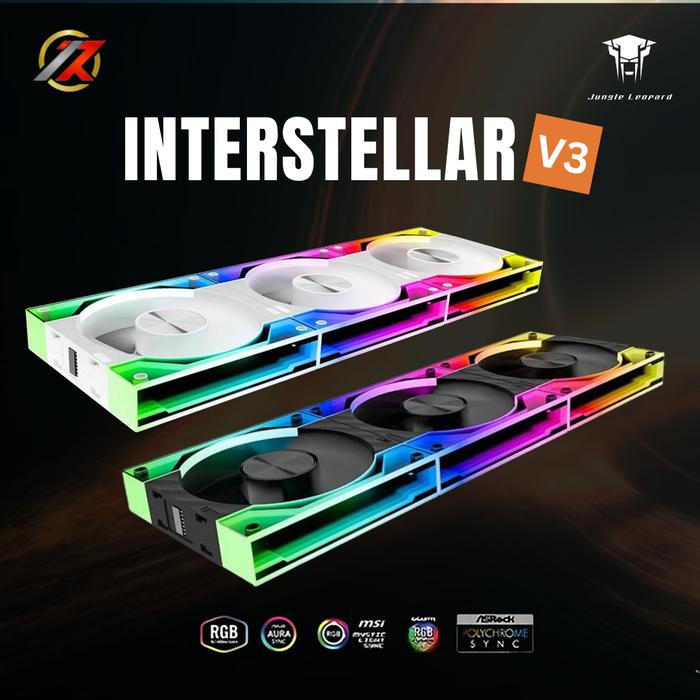 Jual JUNGLE LEOPARD INTERSTELLAR V3 ARGB FORWARD REVERSE 120mm PWM ...