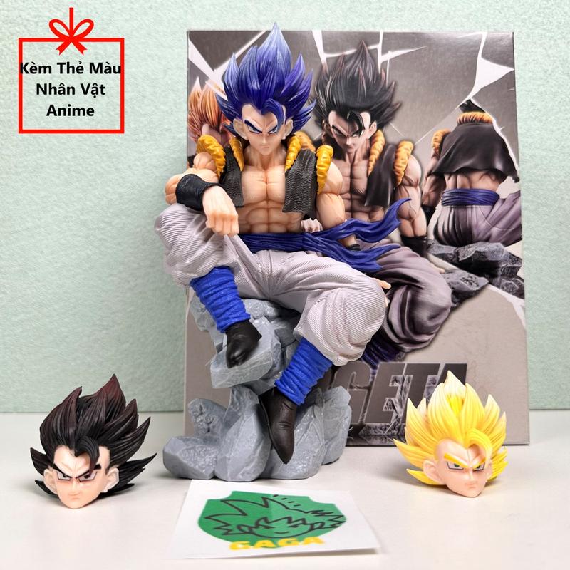 Mô hình Dragonball Gogeta 22cm có 3 đầu thay thế siêu sắc nét - GaGaMoHinh Toy Đồ Chơi